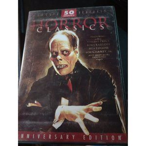 VHS used anniversary edition for classics 50 horror movies